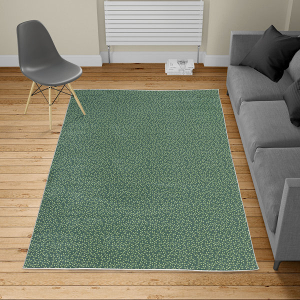 Bless international Hunter Green Rug Wayfair